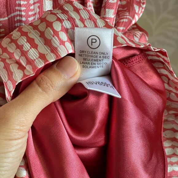 NWOT BCBGMAXAZRIA Silk‎ Chiffon Satin Sash Y2K Baby Doll Mini Dress Size 10 - Picture 7 of 8